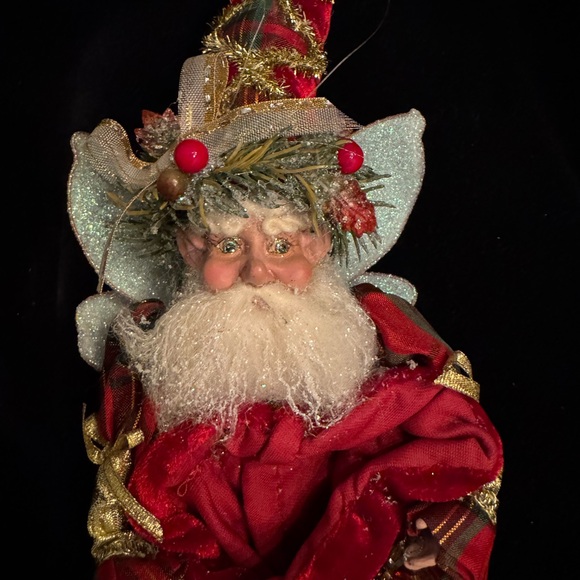 Mark Roberts Home for the Holidays Santa Fairy Candy Bag and Ornament - Picture 9 of 9